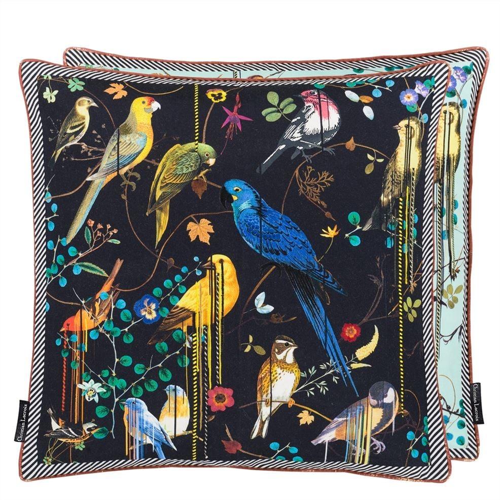 designers guild Birds Sinfonia Crepuscule Decorative Pillow