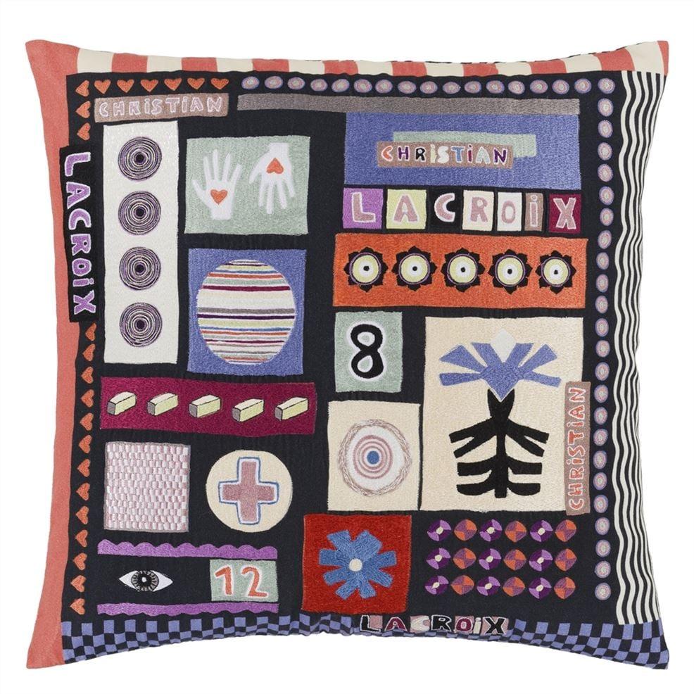 Designers Guild Bloc - Note Mosaique Decorative Pillow