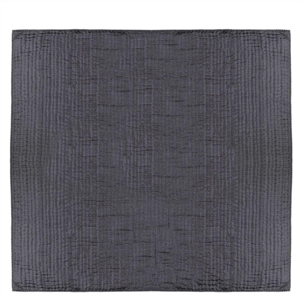 Designers Guild Chenevard Silver & Slate Quilts & Shams