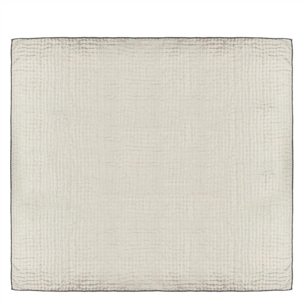 Designers Guild Chenevard Silver & Slate Quilts & Shams