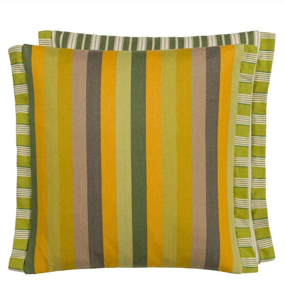 designers guild Cork Street Stripe Natural Cotton Decorative Pillow