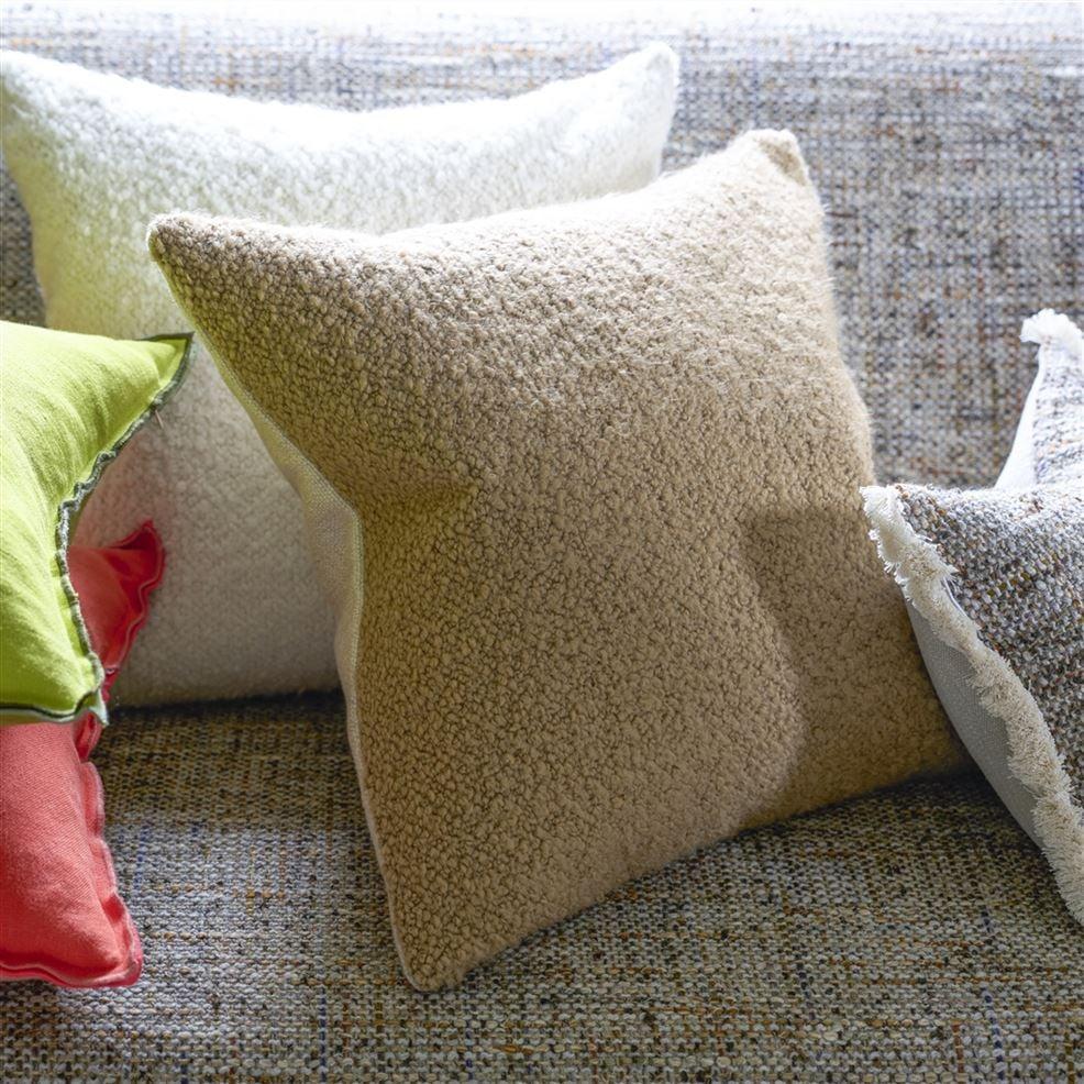 Designers Guild Cormo Natural Boucle Decorative Pillow