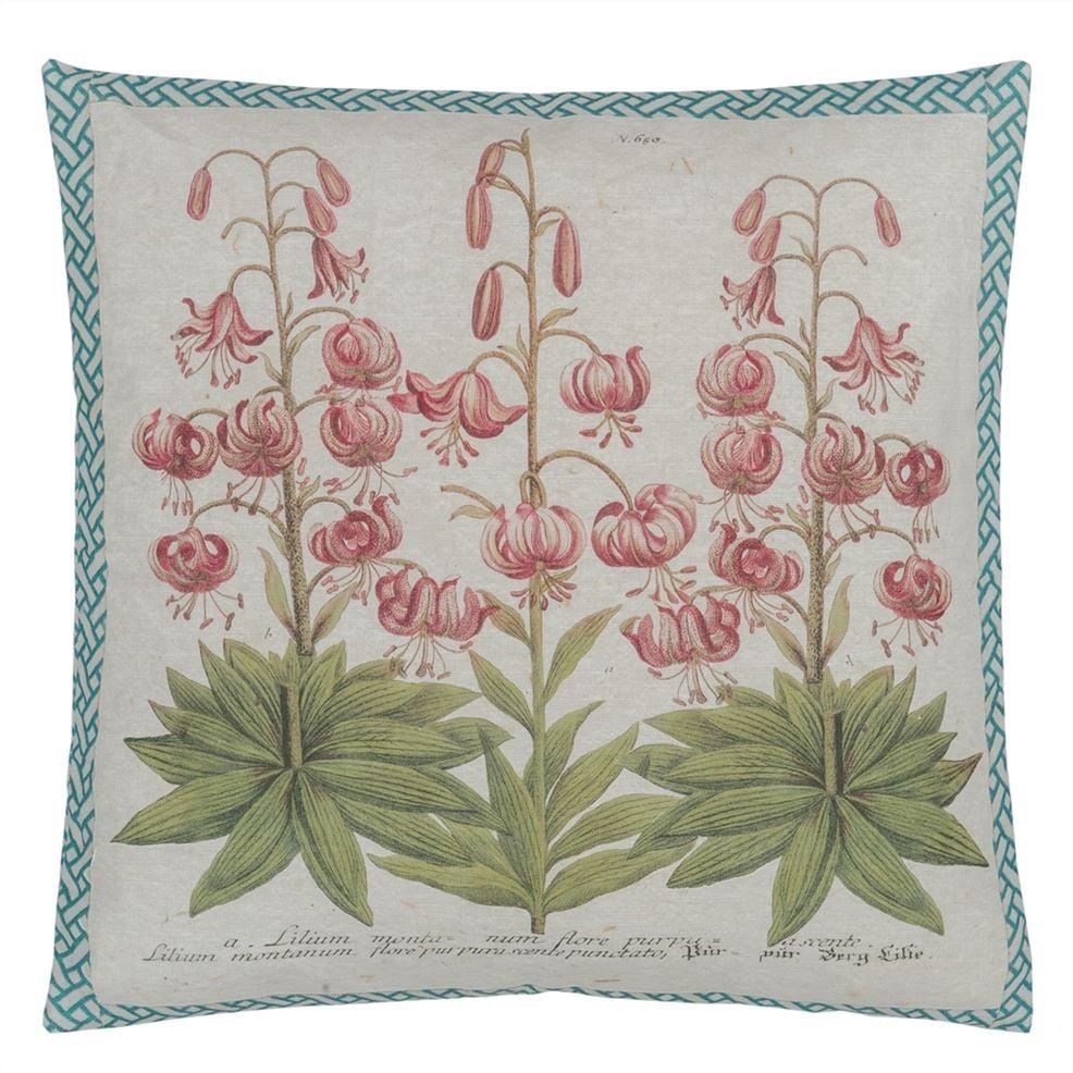 Designers Guild Crown Lily Canvas Decorative Pillow