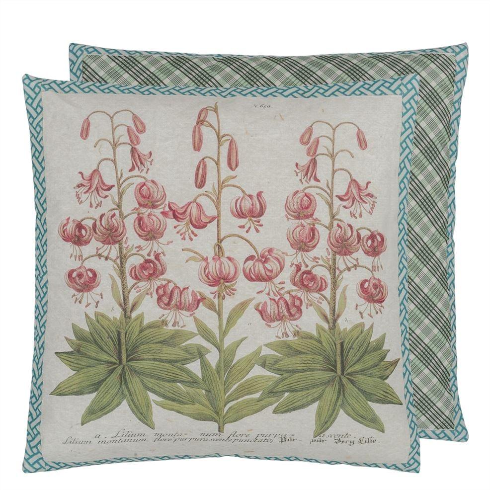 designers guild Crown Lily Canvas Decorative Pillow