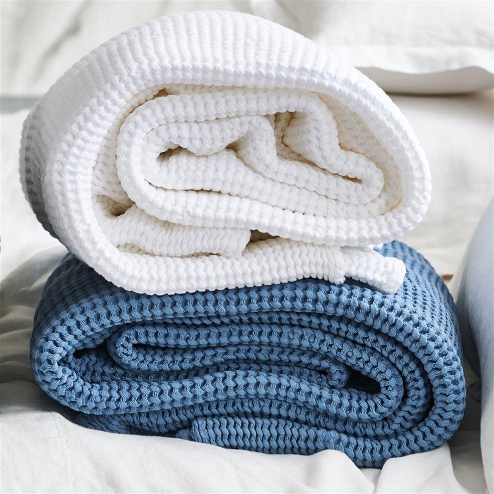 Designers Guild Alba Alabaster Cotton Throw