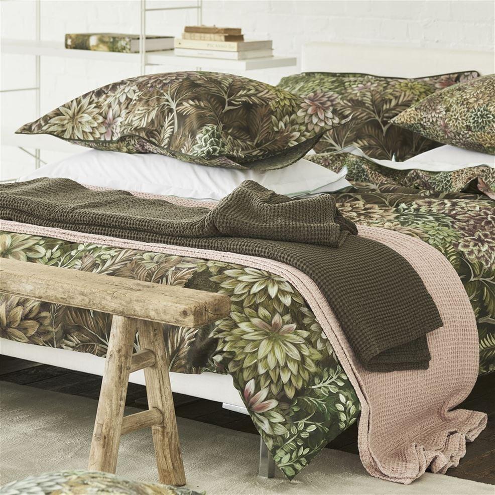Designers Guild Alba Blossom Cotton Throw