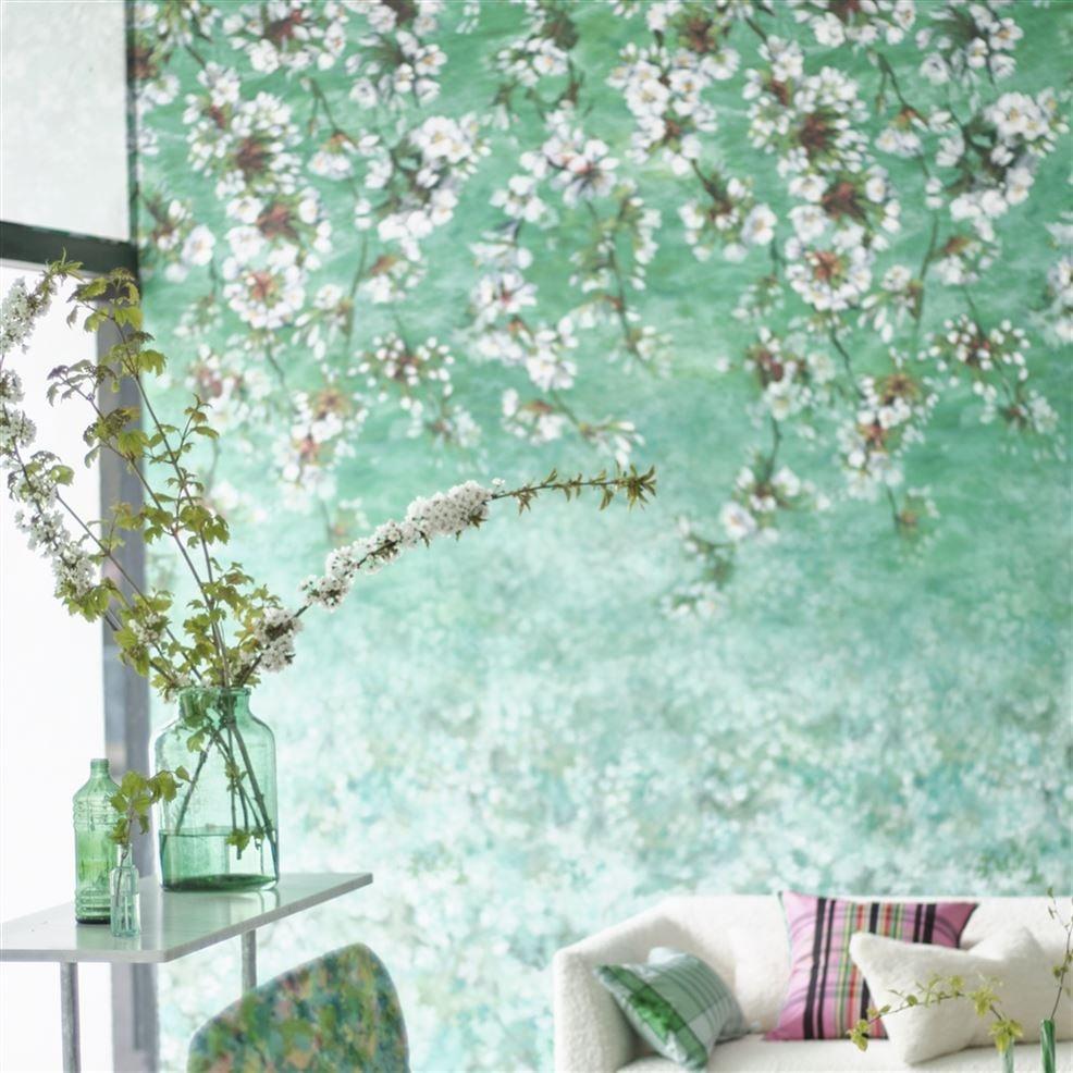 Designers Guild Assam Blossom Emerald