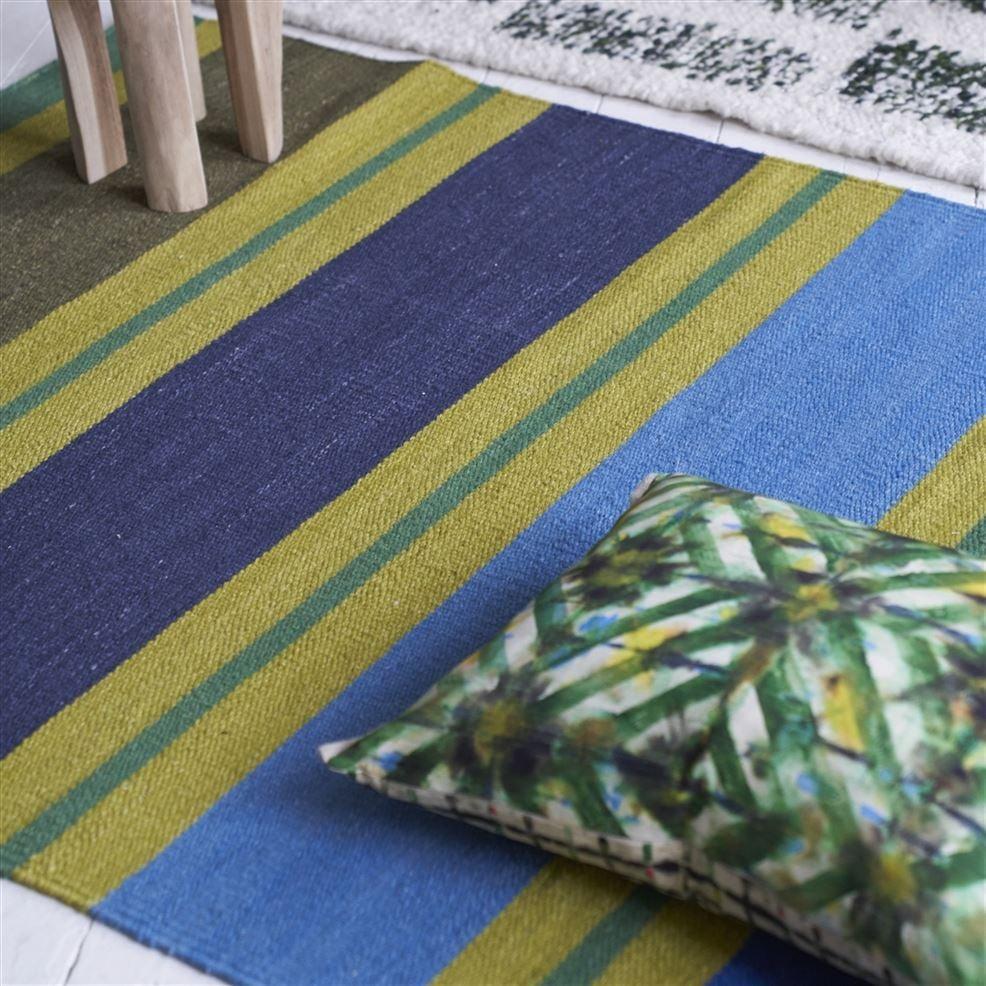 Designers Guild Benares Azure Rug