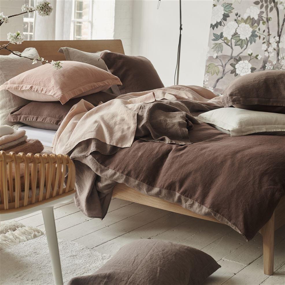 Designers Guild Biella Cocoa & Roebuck Bedding