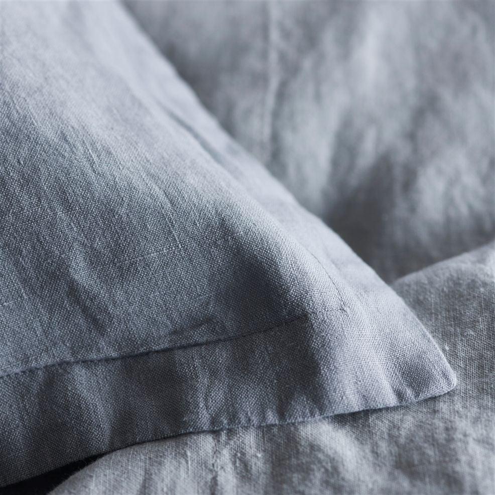 designers guild Biella Pale Gray & Dove Bedding
