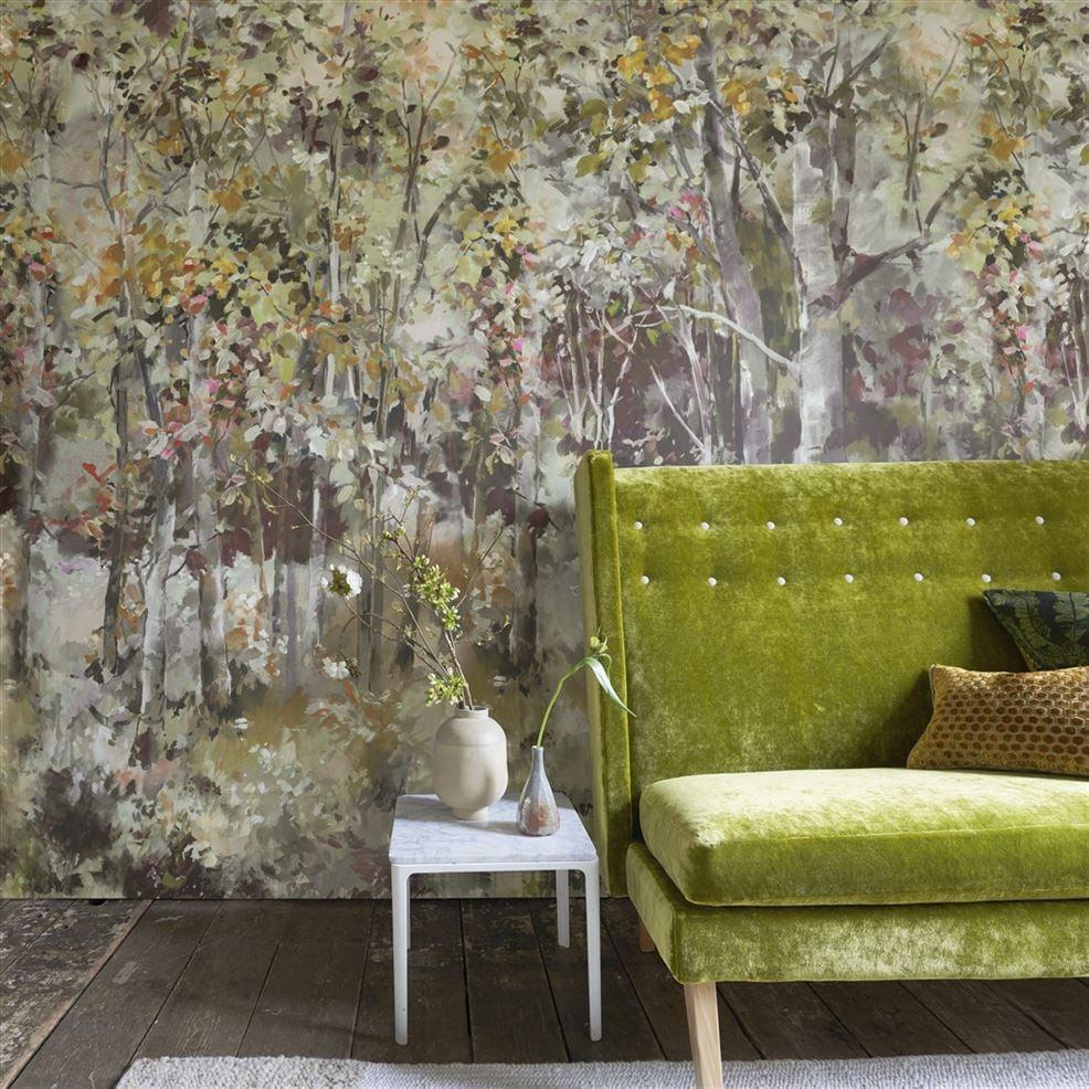 Designers Guild Bois De Bouleau Scene 2 Sepia