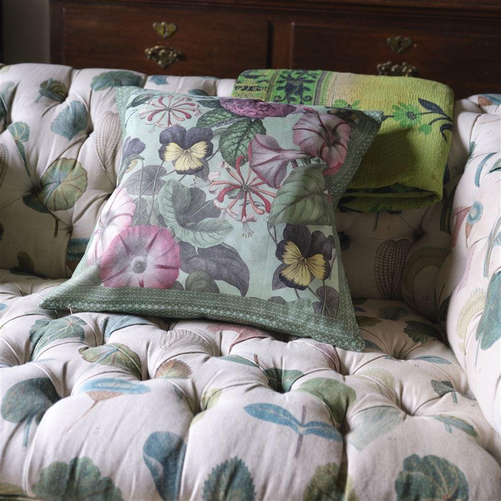 Designers Guild Botany Sage Decorative Pillow