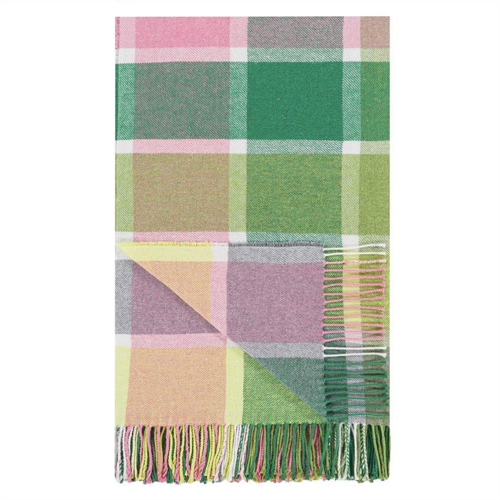 designers guild Bridgeport Lime Throw