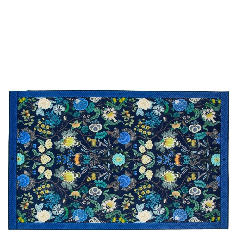 designers guild Brocart Decoratif Indigo Rug