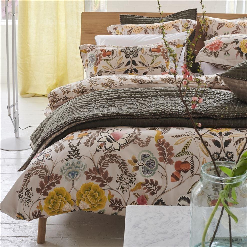 designers guild Brocart Decoratif Sepia Bed Linen