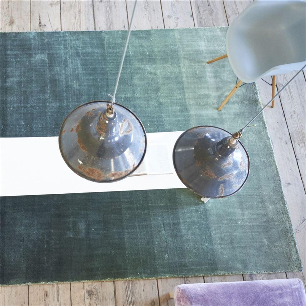 Designers Guild Capisoli Teal Rug