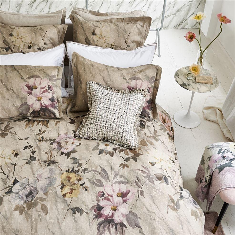 designers guild Carrara Fiore Cameo Bed Linen