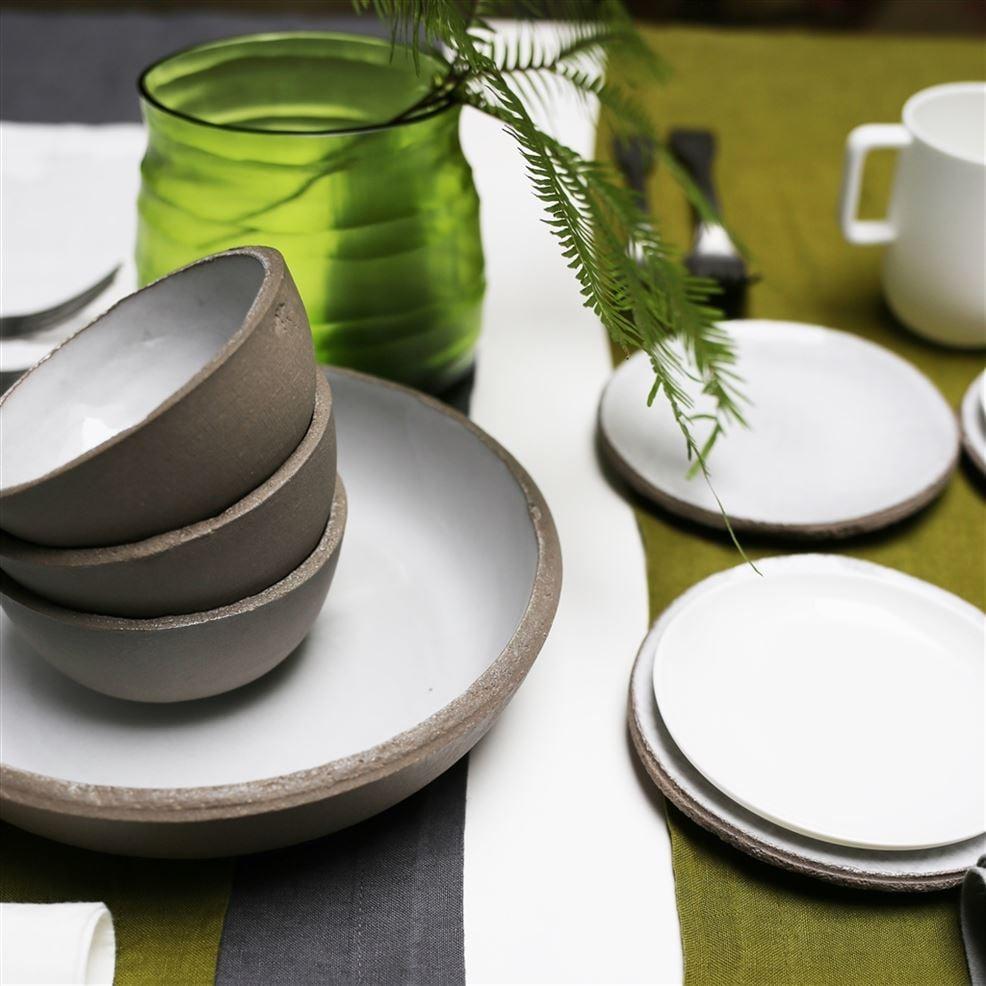 Designers Guild Cement Stoneware Medium Plate