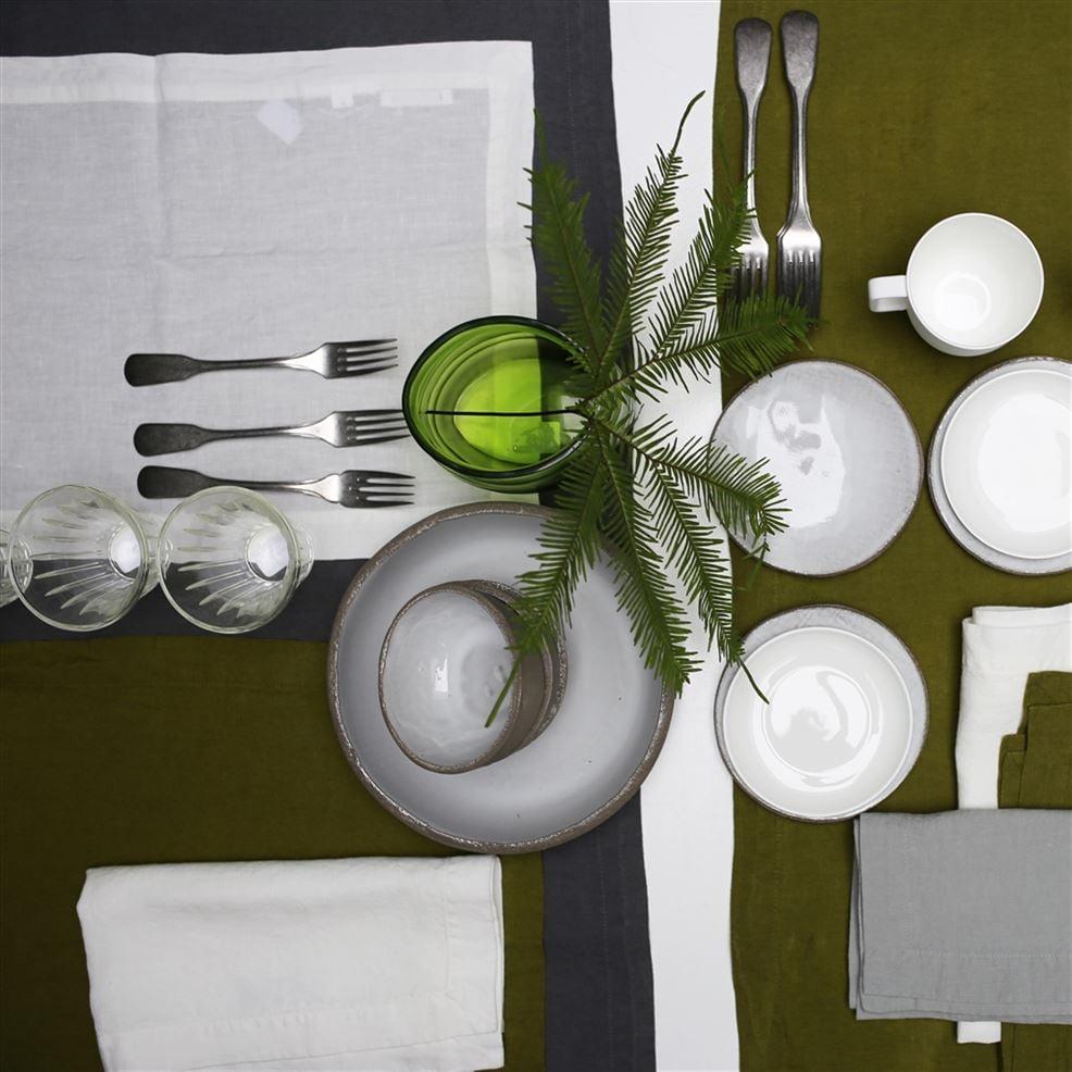 Designers Guild Cement Stoneware Medium Plate