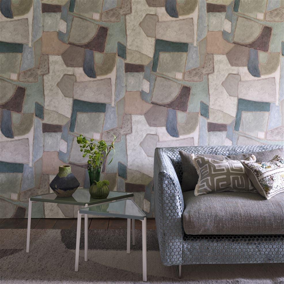 Designers Guild Clay Collage Ecru