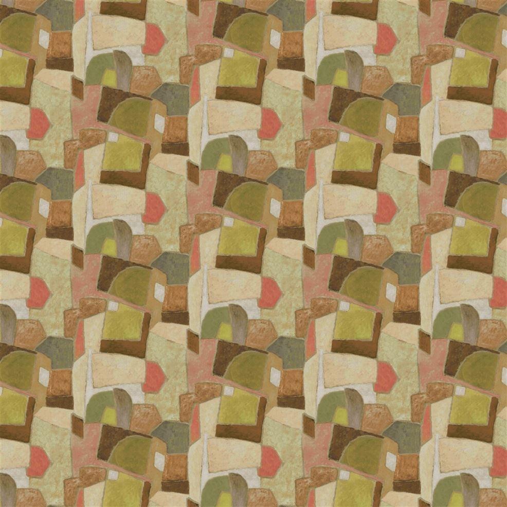 designers guild Clay Collage Terracotta