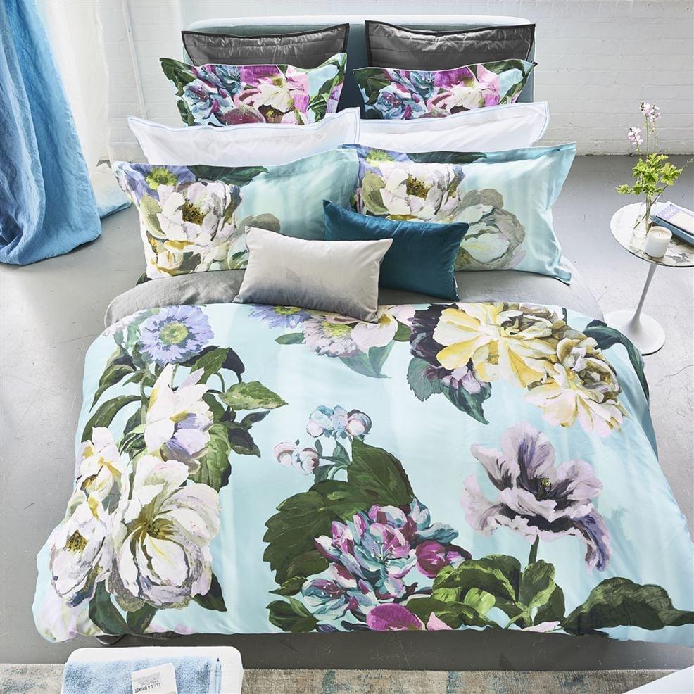 Designers Guild Delft Flower Sky Bed Linen