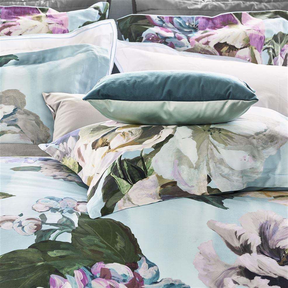 Designers Guild Delft Flower Sky Bed Linen