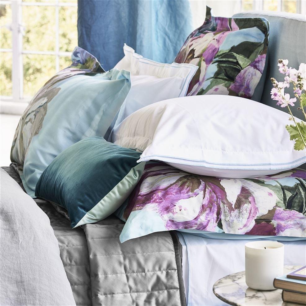 Designers Guild Delft Flower Sky Bed Linen