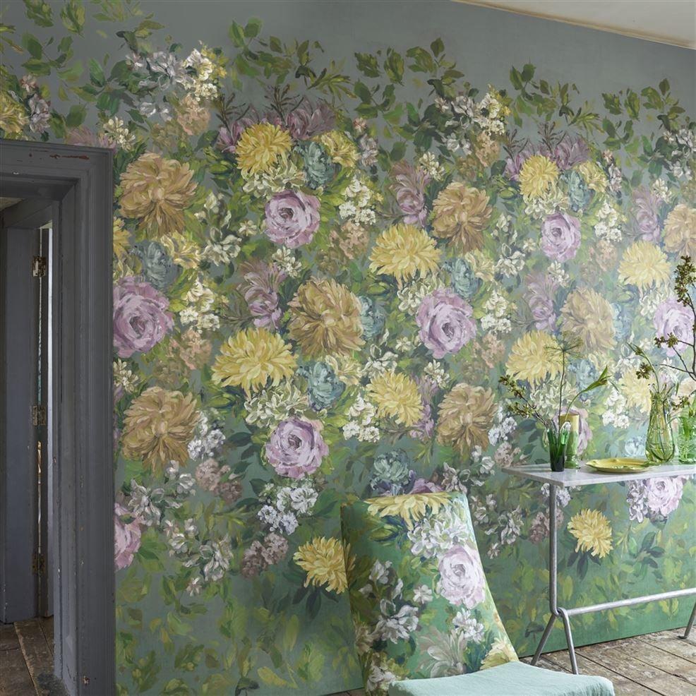 Designers Guild Fleurs D Artistes Vintage Green