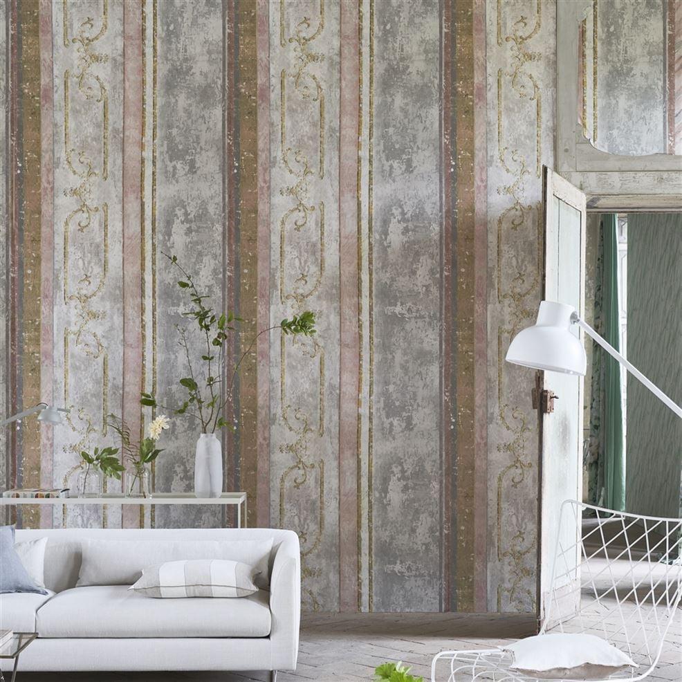 Designers Guild Foscari Fresco Scene 1 Tuberose