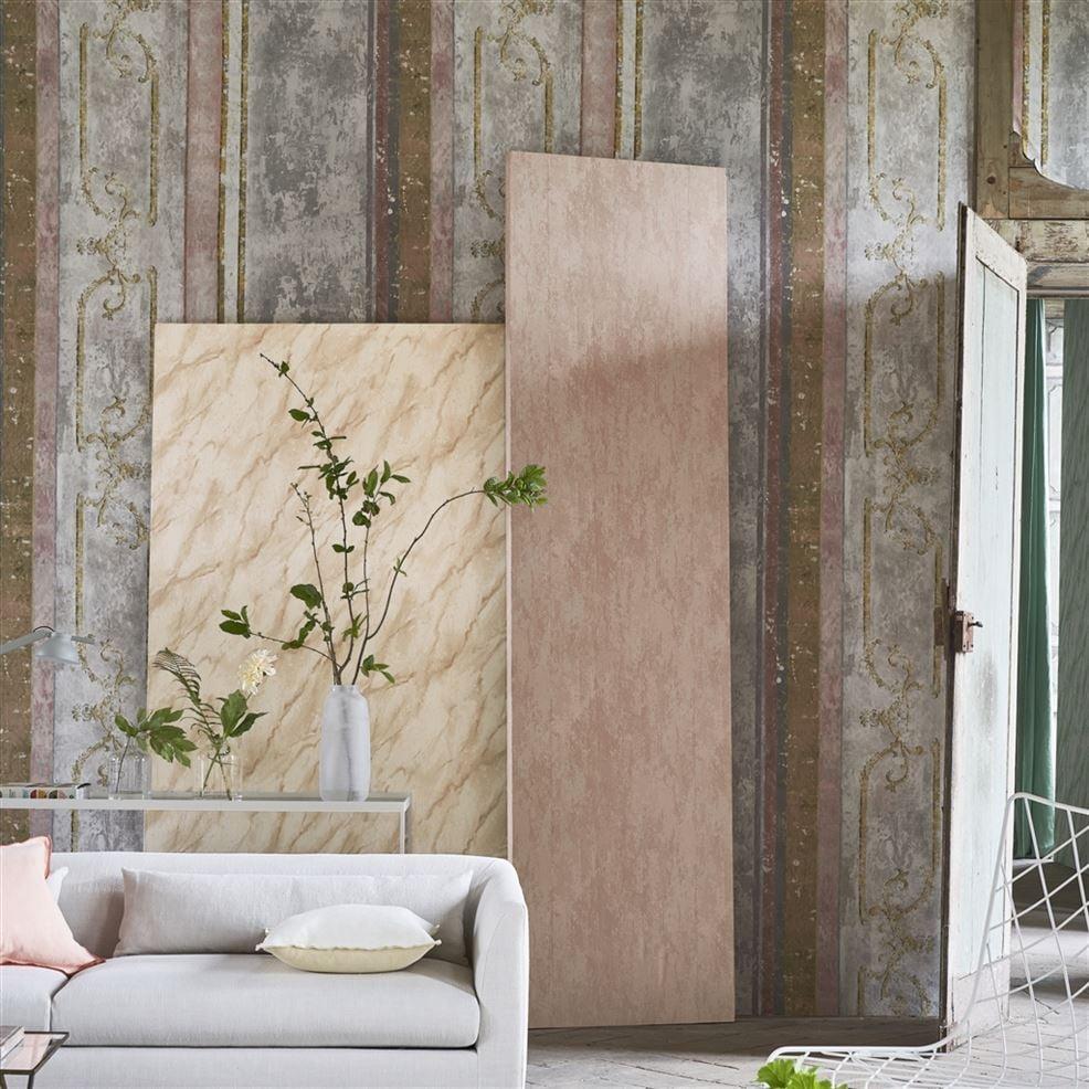 Designers Guild Foscari Fresco Scene 1 Tuberose