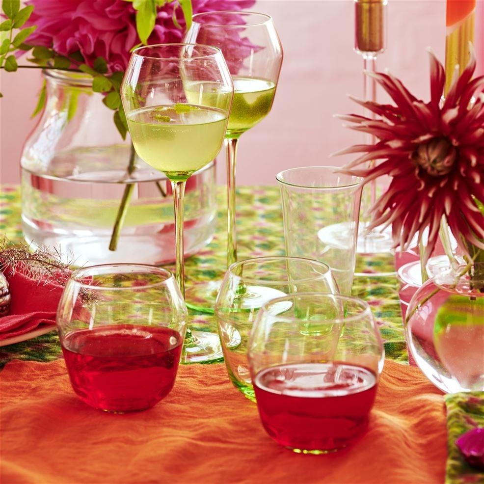 Designers Guild Green Tumbler Glass