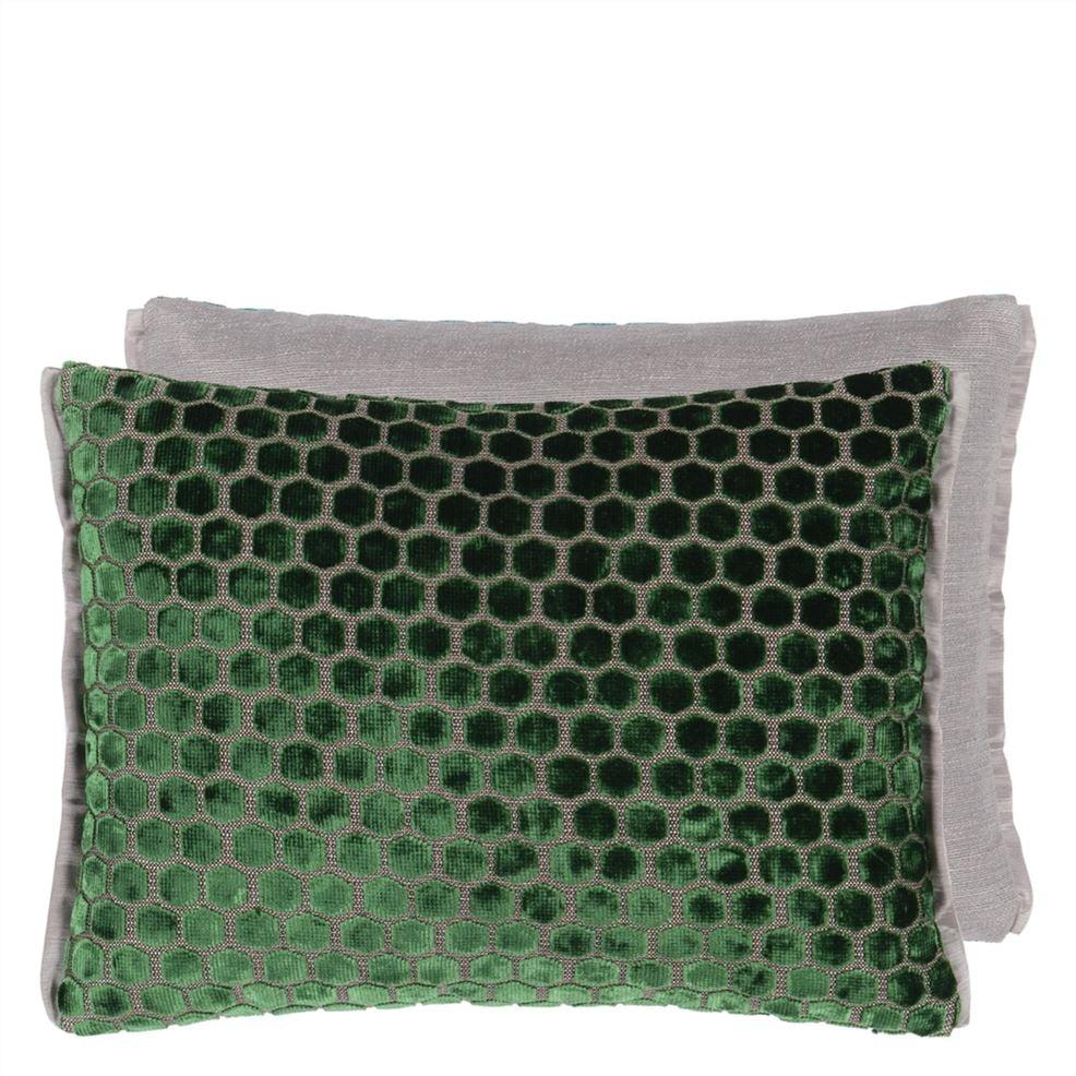 designers guild Jabot Emerald Decorative Pillow