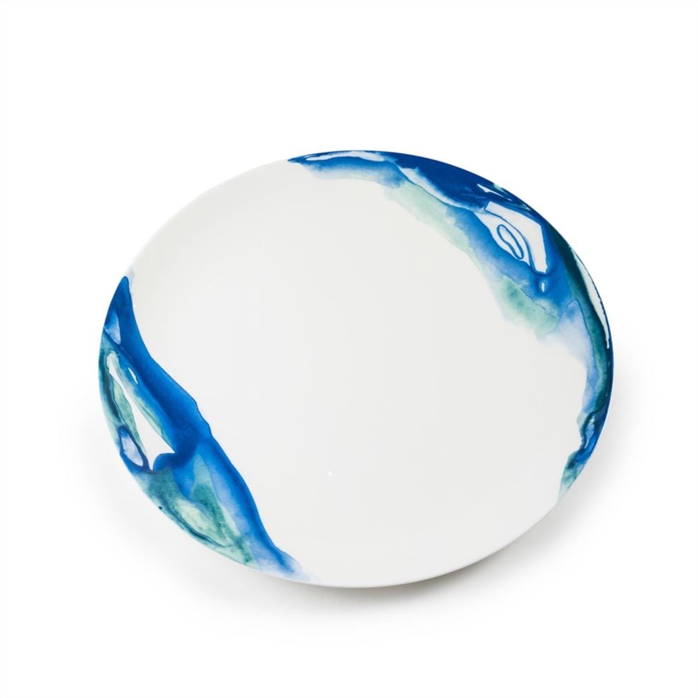 designers guild Jenny Blue Dinner Plate