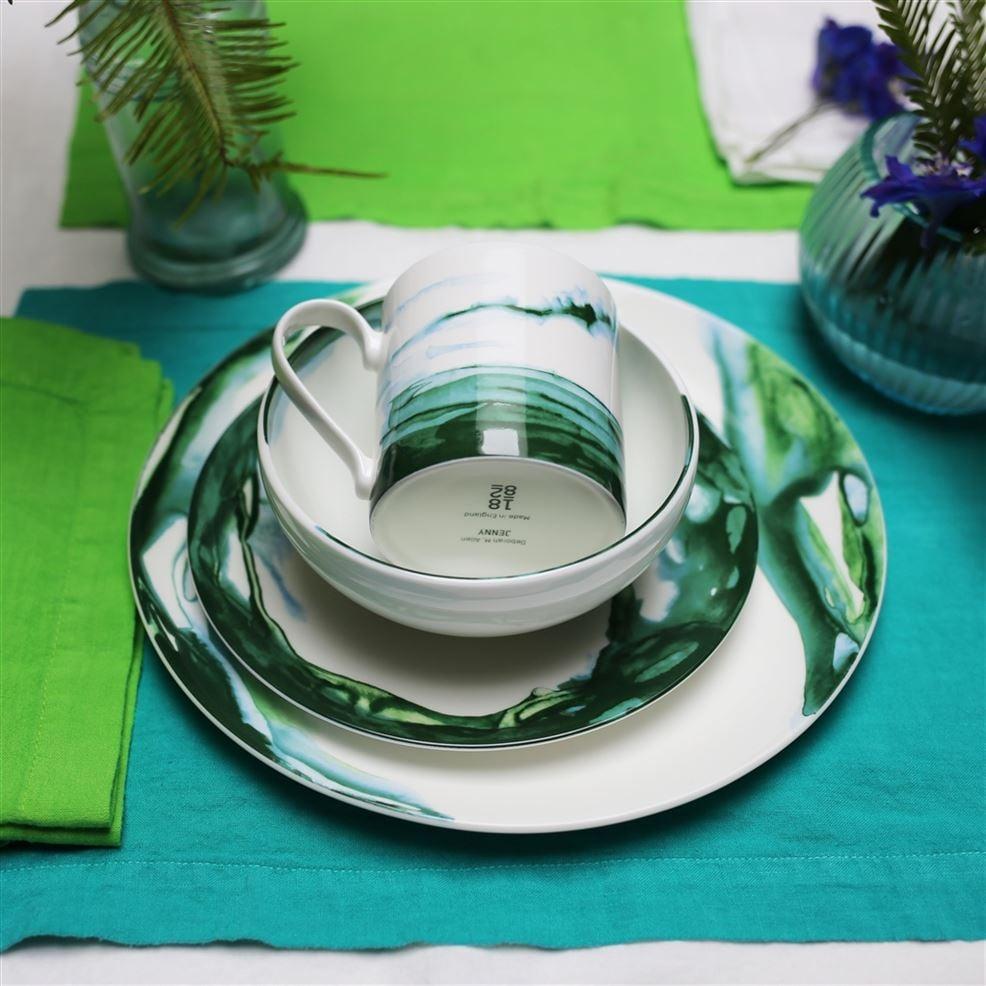 Designers Guild Jenny Green Salad Plate