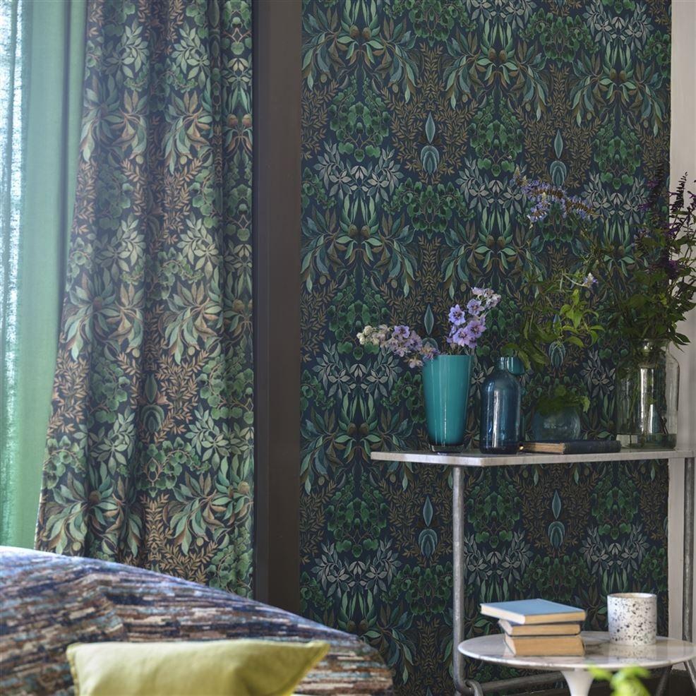 Designers Guild Karakusa Midnight