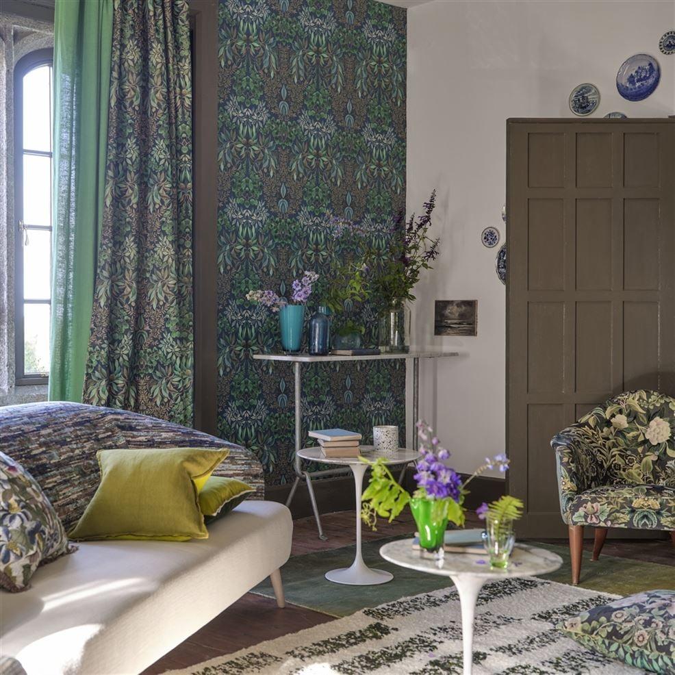 Designers Guild Karakusa Midnight