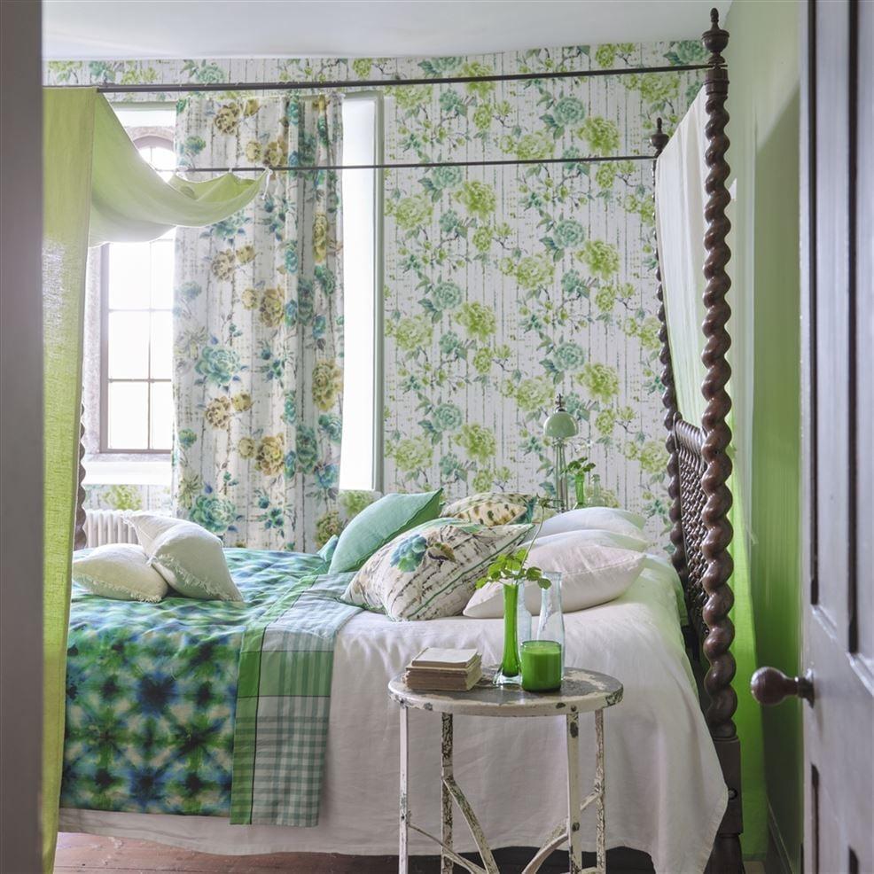 Designers Guild Kyoto Flower Emerald