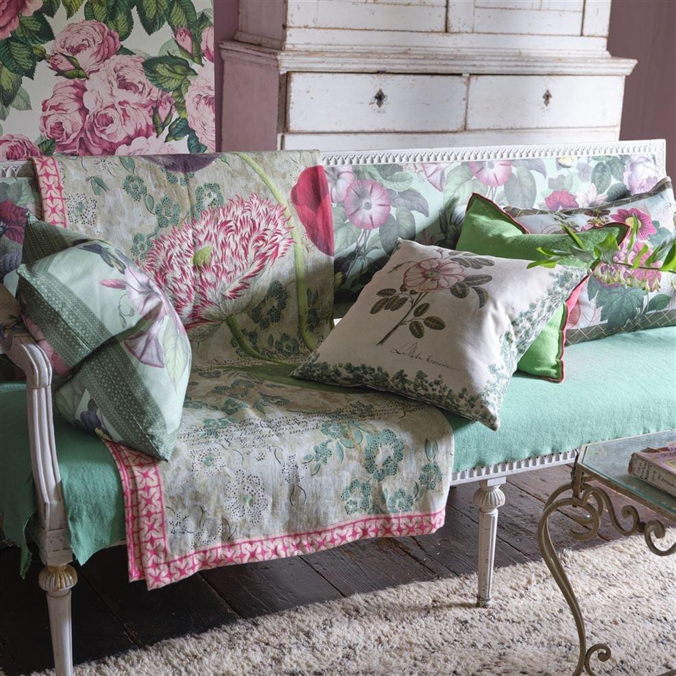 Designers Guild La Rose Rose Decorative Pillow