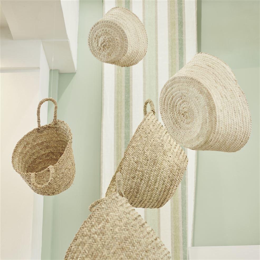 Designers Guild Large Round Palm Leaf Basket