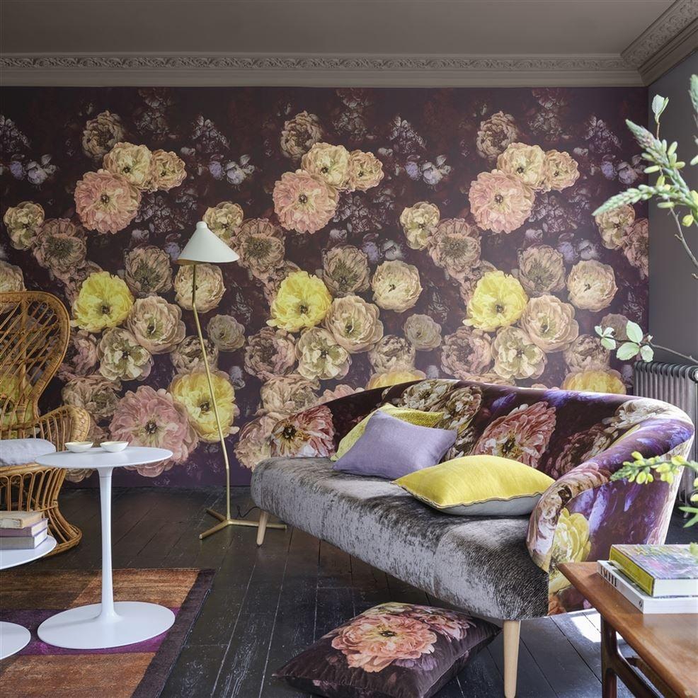 Designers Guild Le Poeme De Fleurs Rosewood