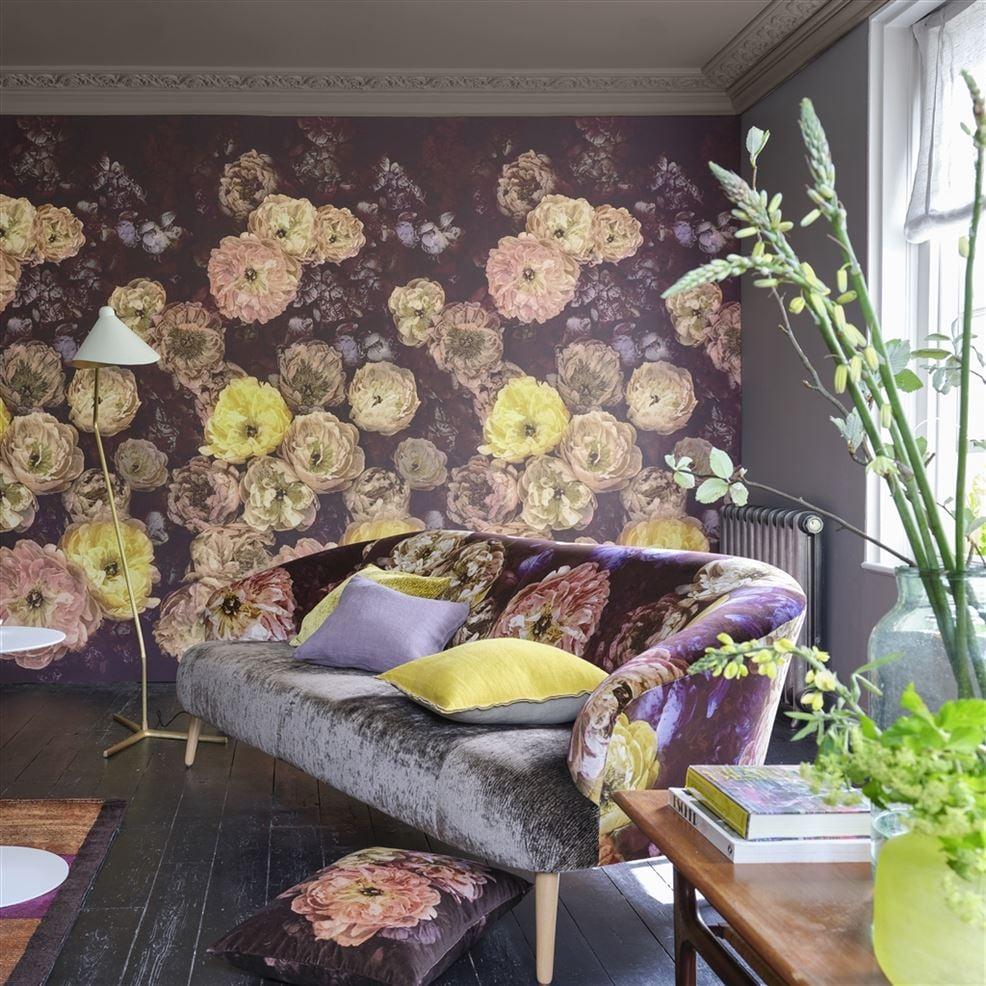 Designers Guild Le Poeme De Fleurs Rosewood