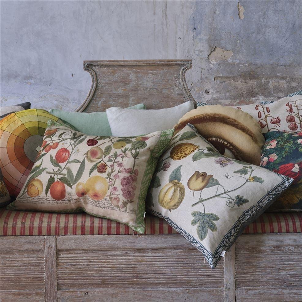 Designers Guild Lemons Canvas Decorative Pillow