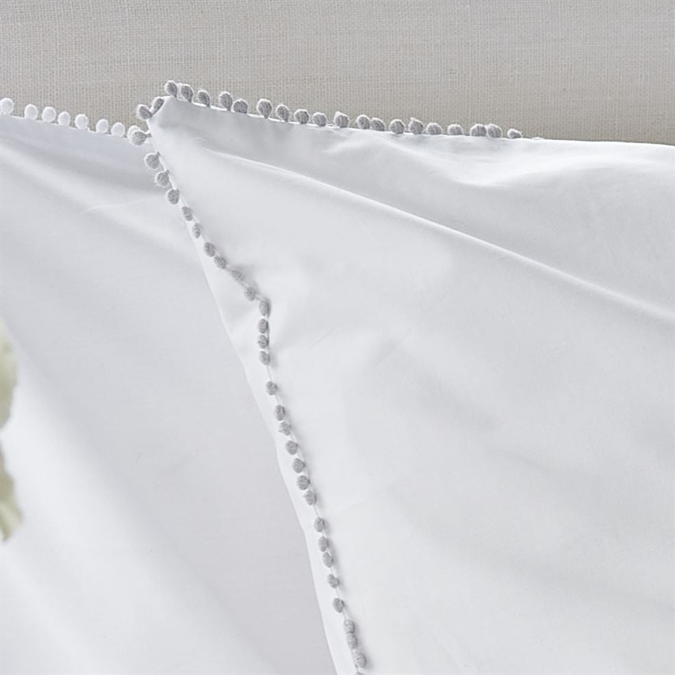 designers guild Ludlow Pale Gray Bedding