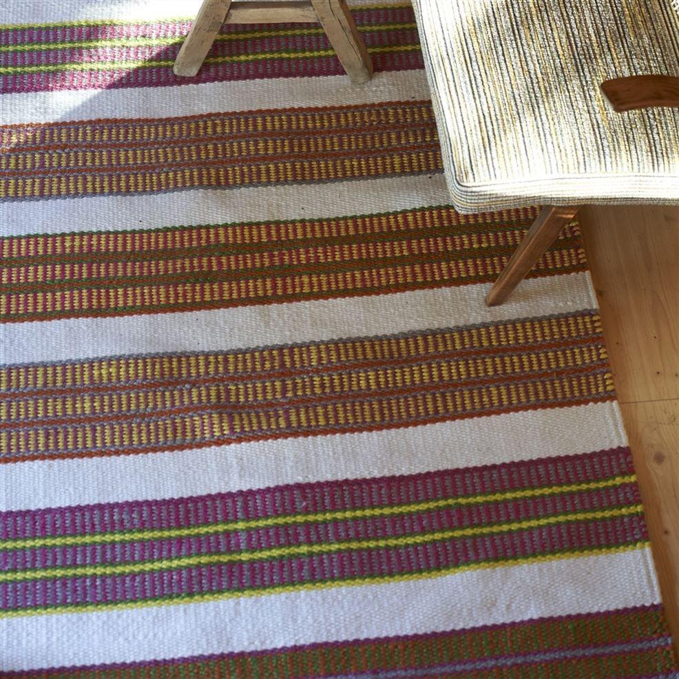 Designers Guild Mahakam Coral Outdoor Runner Rug