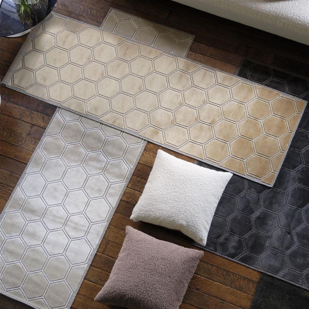 Designers Guild Manipur Natural Runner Rug