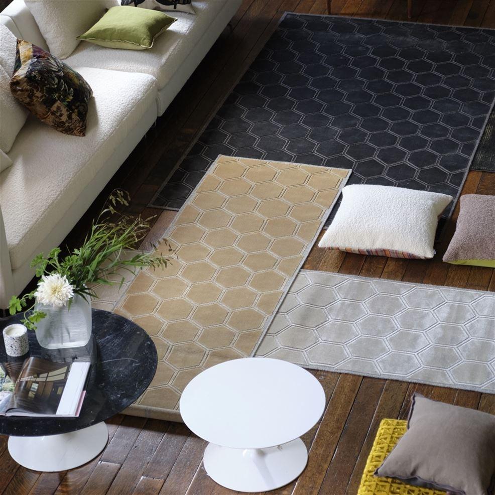 Designers Guild Manipur Natural Runner Rug