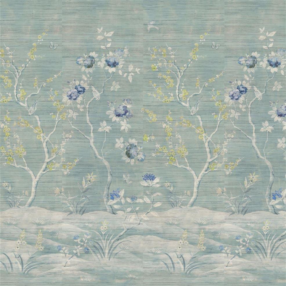 designers guild Manohari Grasscloth Delft