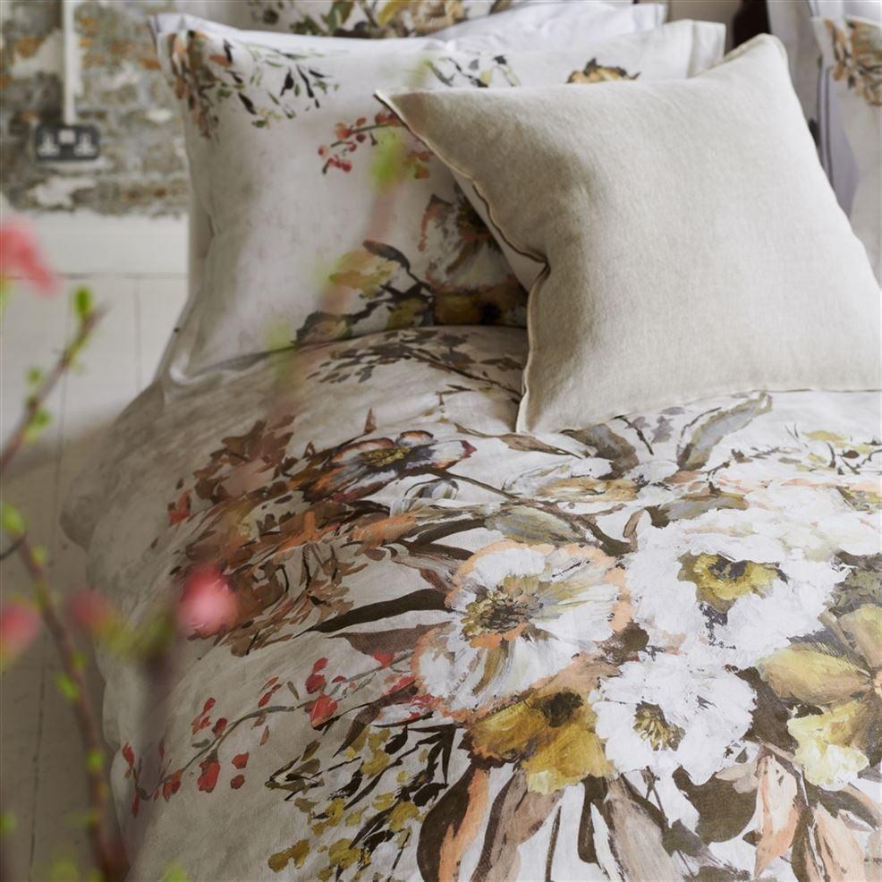 Designers Guild Margaretta Sepia Bedding