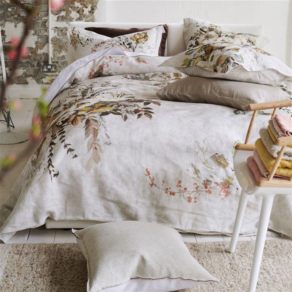 Designers Guild Margaretta Sepia Bedding